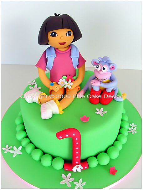 Dora the Explorer Birthday Cake Gallery