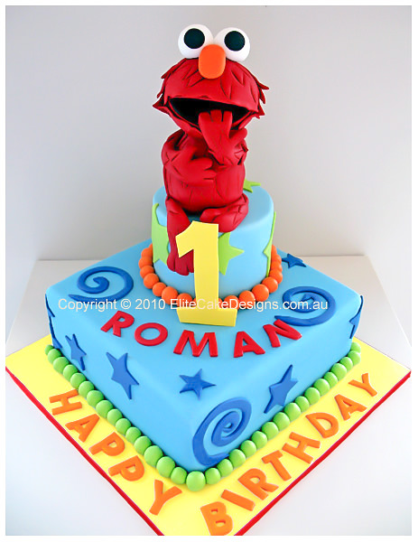 Elmo Birthday Cake Ideas