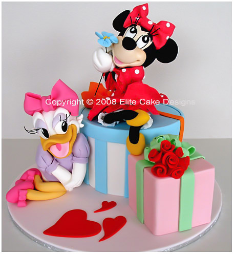 Mickey Mouse Birthday Cakes on Mickey Mouse Birthday Cake  Walt Disney  Minnie  Daisy  Donald
