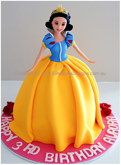 Snow White Princess Girls Birthday Cake