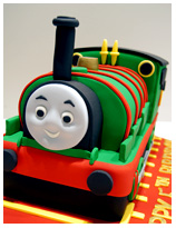 Percy from Thomas & Friends Birthday Cake