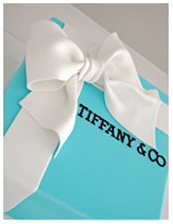 Tiffany & Co Gift Box Birthday Cake