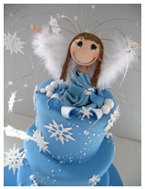 Winter Wonderland Birthday cake